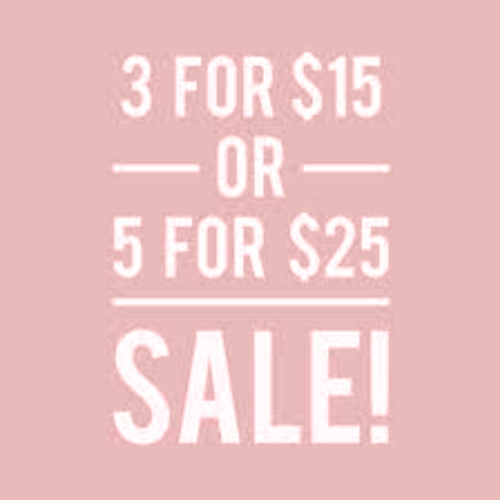 🔴 $5 Sale (min required)